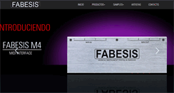 Desktop Screenshot of fabesis.com
